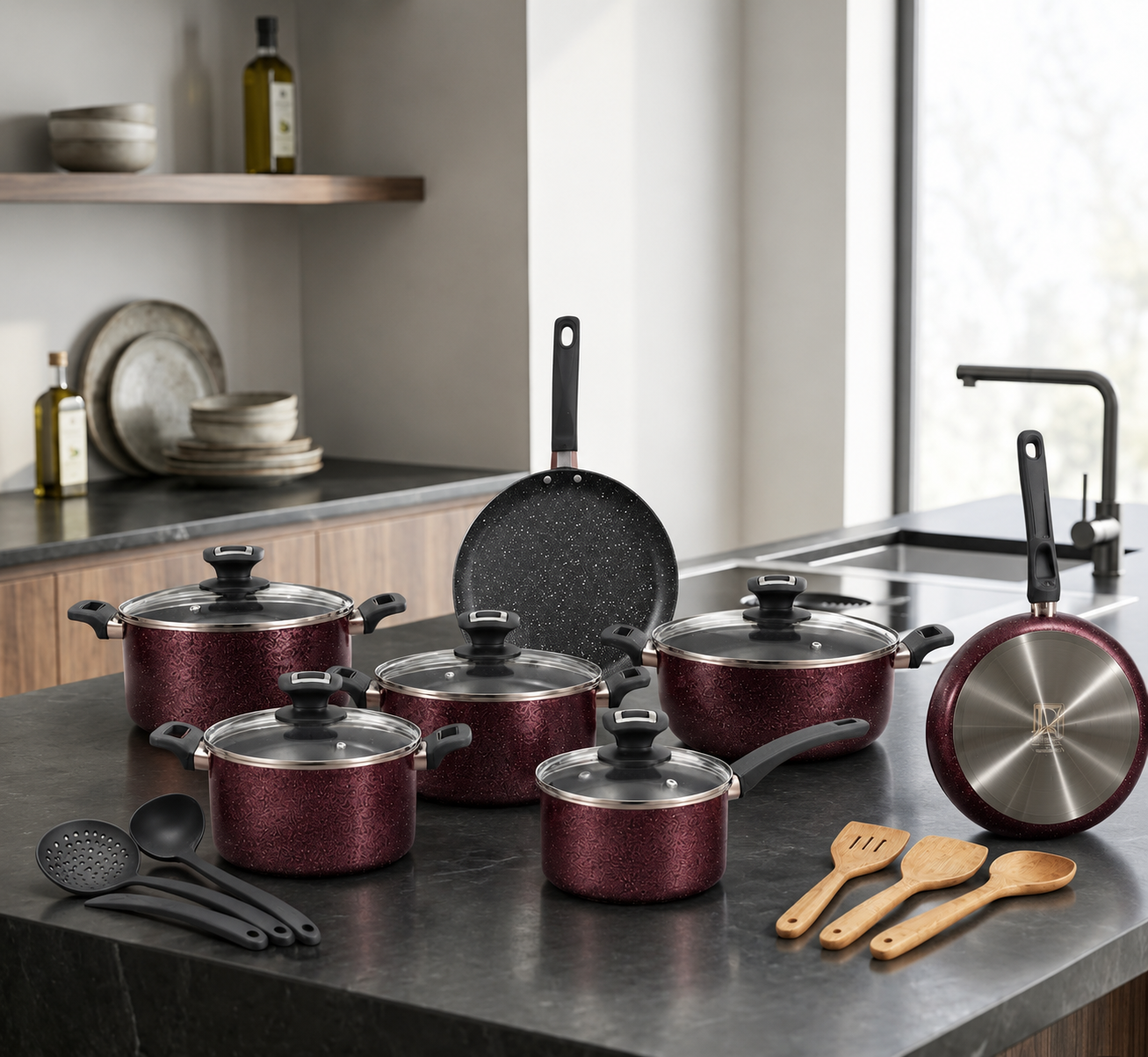 Non-stick set